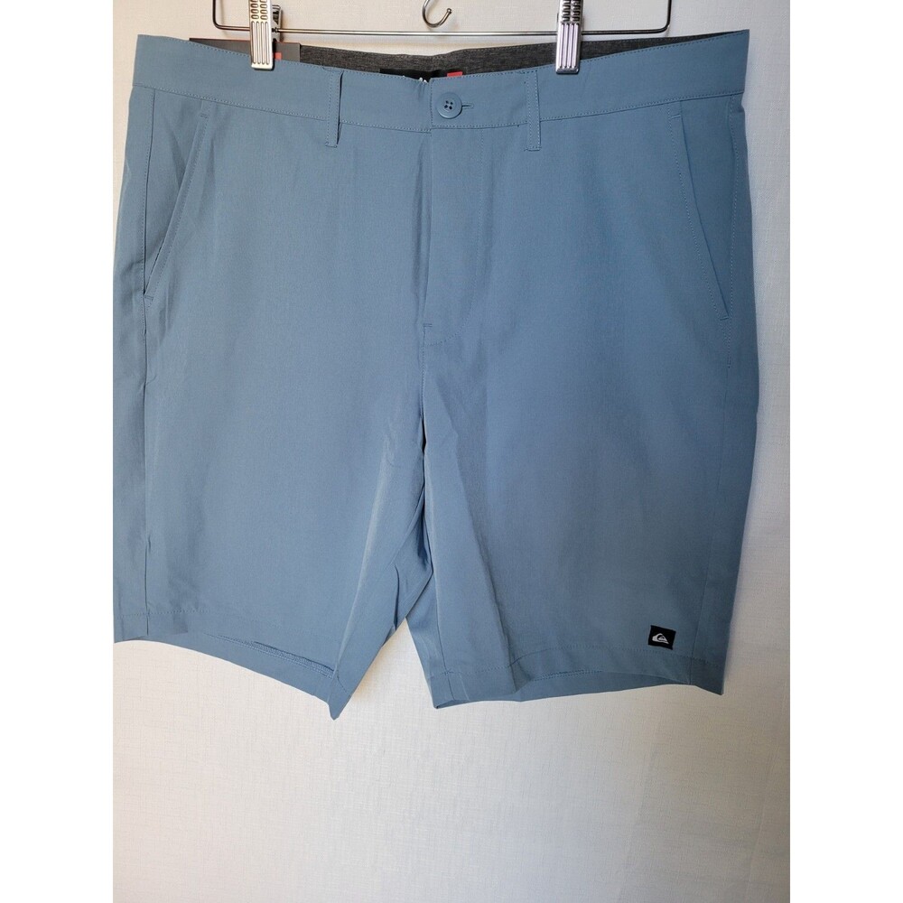 Quiksilver Men's Hybrid Short 34 Waist 9" Inseam Blue